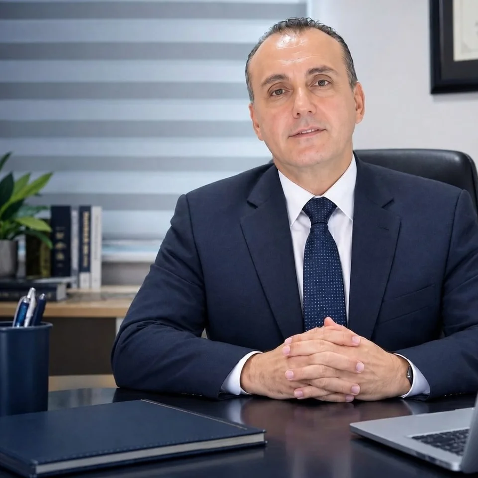 Héctor Galvis, gerente de VERITÉ, sentado en su oficina